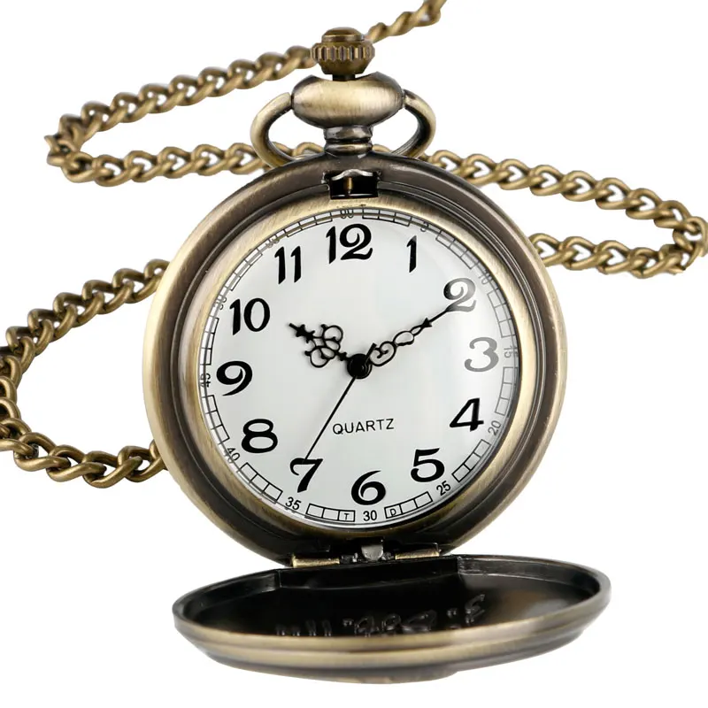 Медный винтажный Бронзовый Стальной алхимик карманные часы фа Эдварда Элрика брелок аниме брелок для женщин мужчин подарок на день рождения для мальчика