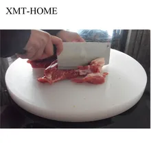 XMT-HOME anti-mold round plastic chopping board meat food chop kitchen cutting board thick chopping boards plastic 1pc