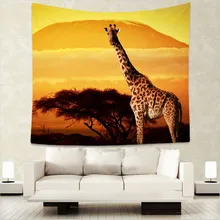 Giraffe Decorative Home Wallpaper Decorative Printed Lifelike Mandala Hippie Boho Tapestry Wall Hanging Wall Hanging WE Giraffe Decorative Home Wallpaper Decorative Printed Lifelike Mandala Hippie Boho Tapestry Wall Hanging Wall Hanging WE