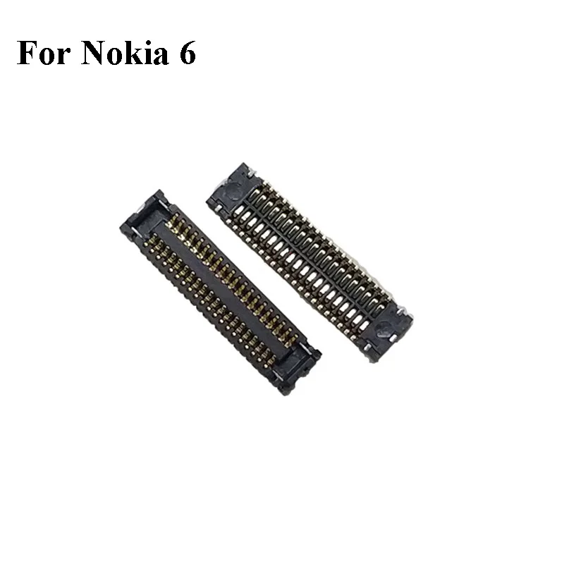 

5PCS FPC connector For Nokia 6 Nokia6 2017 LCD display screen on Flex cable Ribbon on motherboard FOR Nokia 6 TA-1033 TA-1021