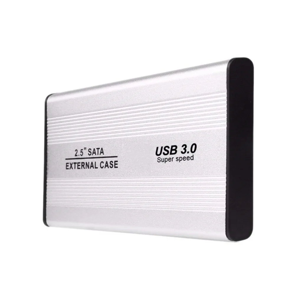 2,5 дюймов ноутбук SATA HDD чехол для Sata USB 3,0 SSD HD жесткий диск Внешний корпус для хранения коробка с USB 3,0 кабель