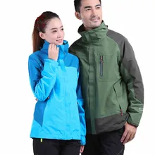 6 цветов, мужская и женская уличная водонепроницаемая куртка, 3 в 1, лыжная куртка для кемпинга, пешего туризма, брендовая куртка, jaqueta senderismo veste chaquetas