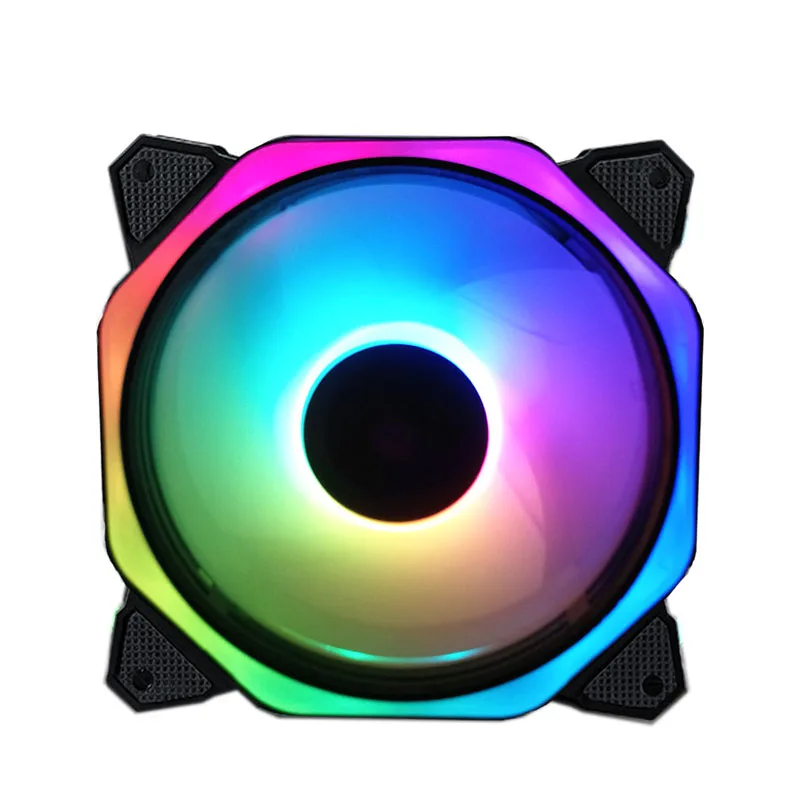 

Кулер для ПК, 120 мм, бесшумный, с RGB-подсветкой, для ноутбука, игровой чехол