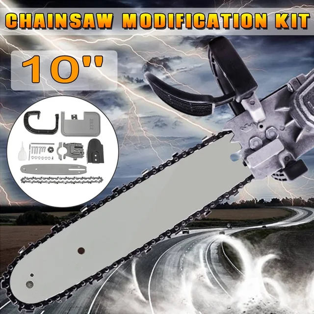 Doersupp 10 Inch Woodworking Chain Saw Bracket Set For Angle Grinder