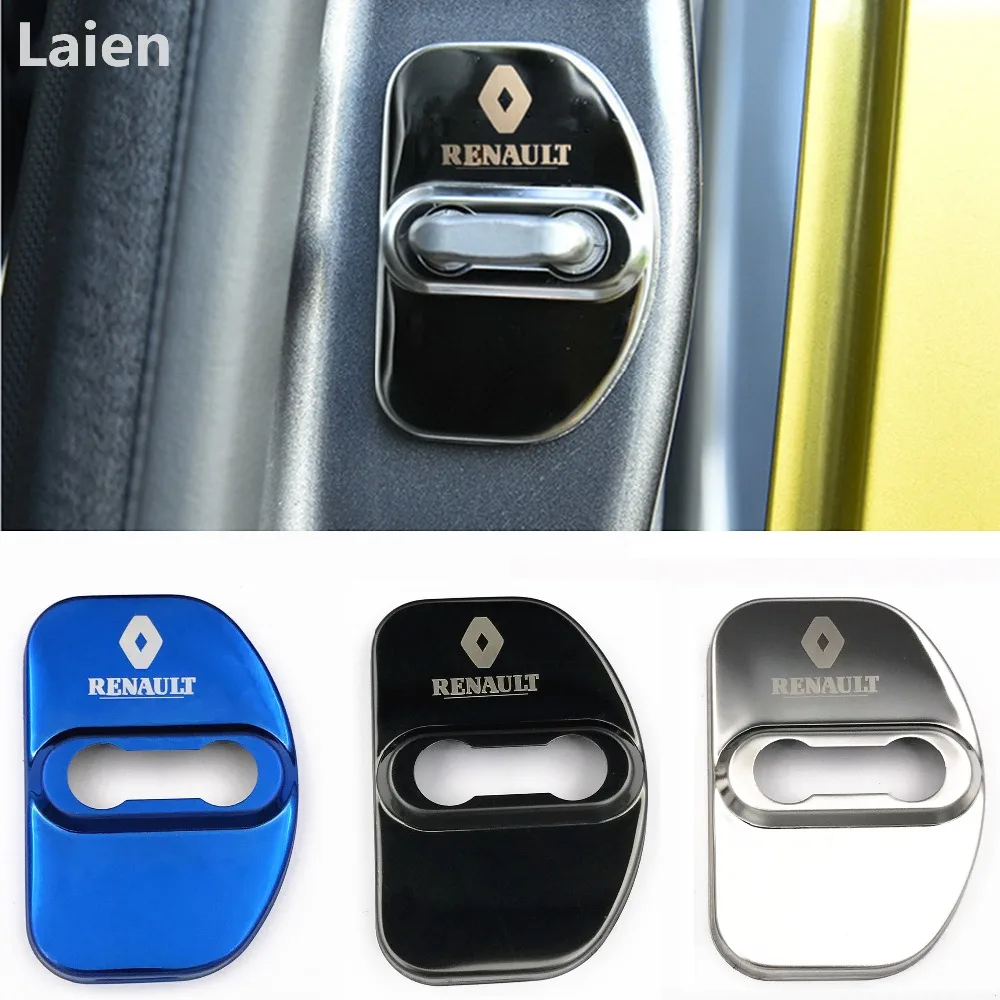 

Car-styling car Door lock cover case for Renault megane 2 megane 3 scenic laguna 2 Captur fluence Latitude CLIO car styling