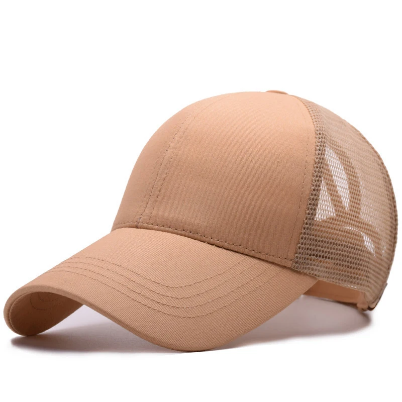 Women Summer Ponytail Baseball Cap Ladies Messy Bun Adjustable Sport Hat Camouflage Woman's Outdoor Snapback Mesh Caps CP0004 (3)