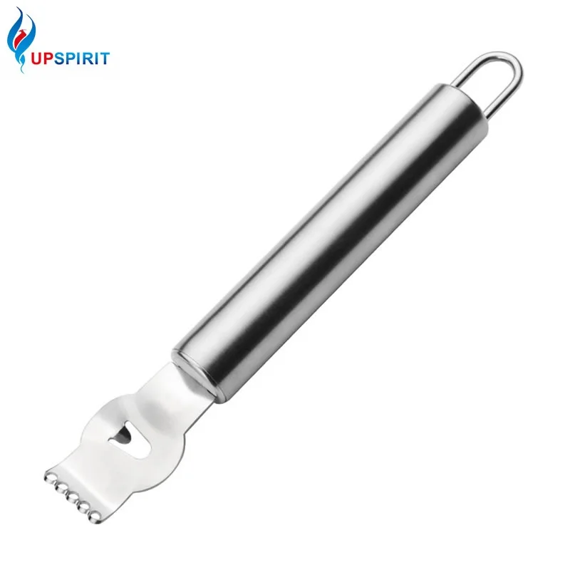 

Upspirit Stainless Steel Lemon Zester Orange Lime Peeler Cheese Butter Peeler Citrus Parer Fruit Vegetable Tool Kitchen Gadgets
