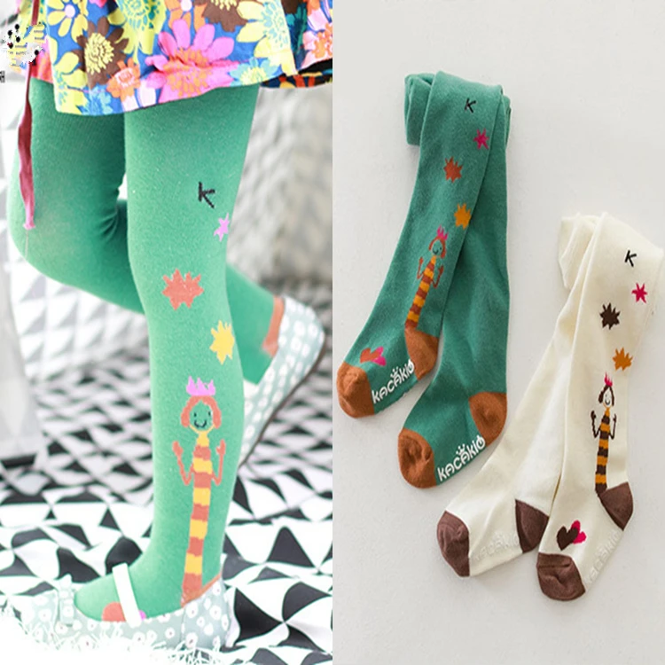 

1-5T Fashion Girls Cartoon Tights Sweet Little Princess Pantyhose Female Kids Dancing Tights Toddler Girls Dress Accessory