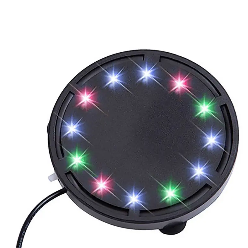 

7 Colors Underwater Submersible Fish Tank Light Changing LED Air Light Aquarium Air Bubble Lamp Making Oxygen for Fish Tank