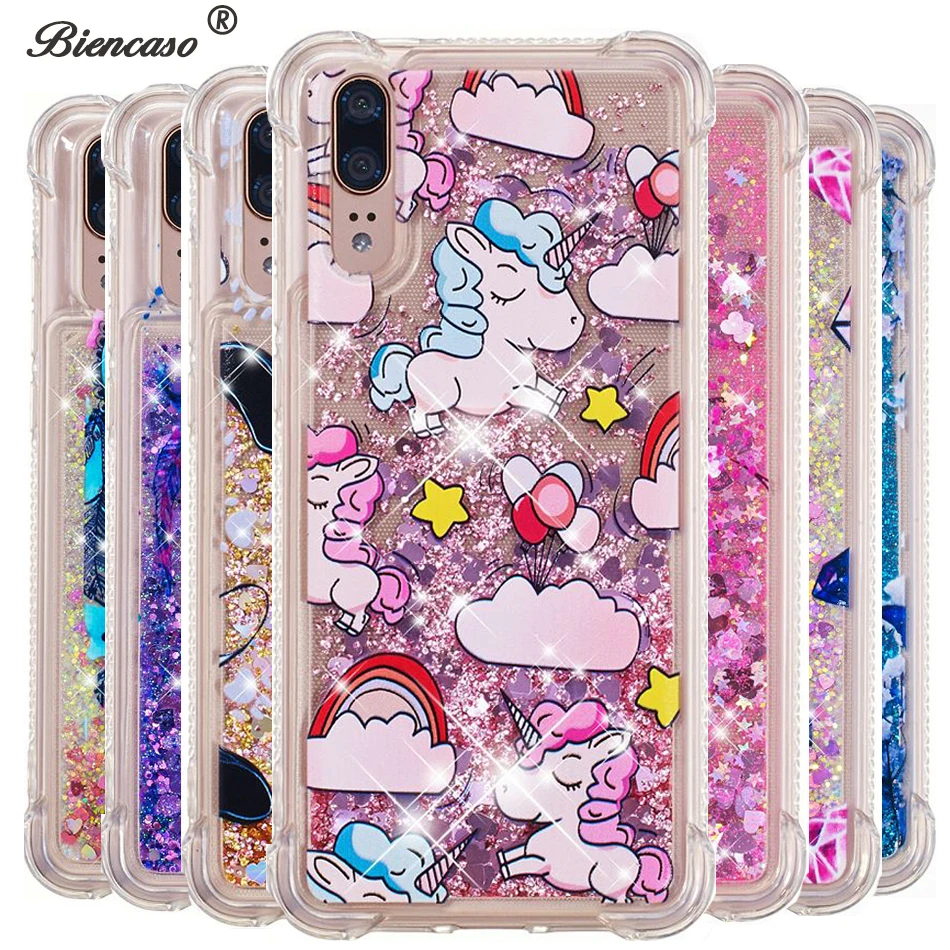 

Glitter Dynamic Liquid Case For Huawei P20 Plus P10 P9 P8 Lite 2017 P Smart Nova Smart Mate 10 Pro Bumper Quicksand Cover B31