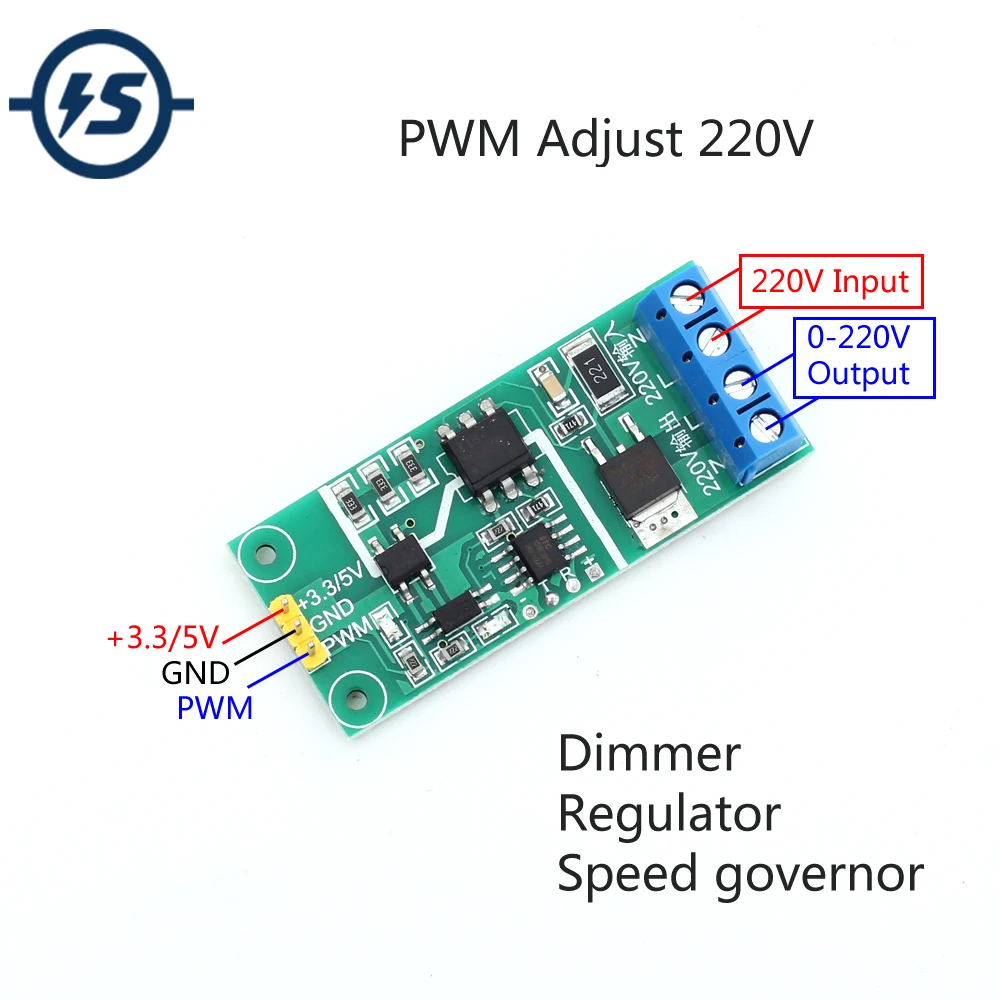 

Thyristor Isolation Module PWM Dimming/Governor/Voltgae/Adjusting Speed/Thyristor/SCR/Regulating Regulator Controller AC 220V
