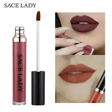 

SACE LADY 22 Colors Matte Liquid Lipstick Waterproof Lip Gloss Tint Pink Makeup Purple Paint Long-lasting Nuke Red Pigment