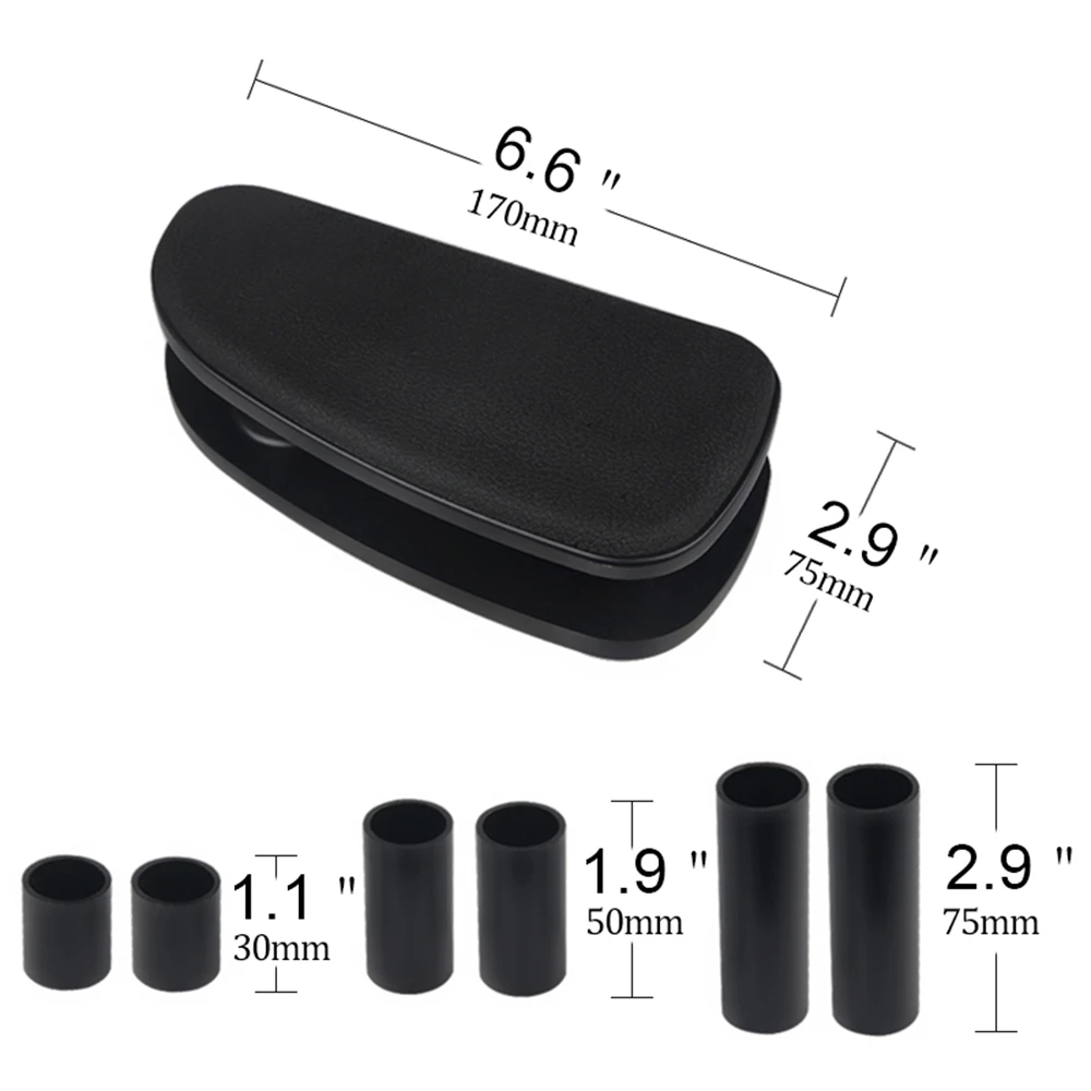 Car Accessories Universal anti-fatigue adjustment car left hand armrest support bracket installation silicone pad