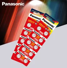 Panasonic 20pc 1.5V Botão Célula de Bateria De Lítio Coin Baterias lr44 A76 AG13 G13A LR44 LR1154 357A SR44 100% Original