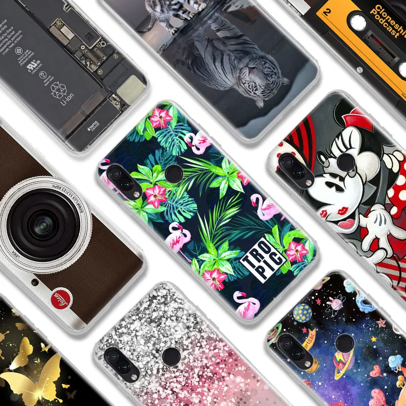 

Redmi Note 7 Soft Cute Cover Case For Xiaomi Redmi Note 7 Phone Case Silicone Coque For Xiaomi Redmi Note 7 Bumper Fundas Cover