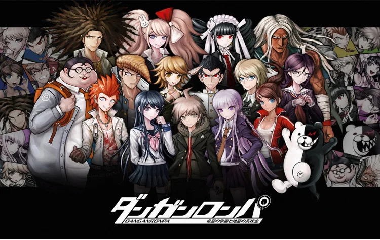 Новые унисекс толстовки Danganronpa Косплей Монокума костюм для женщин и мужчин Толстовка с капюшоном черный белый медведь пальто куртка спортивная одежда Топ