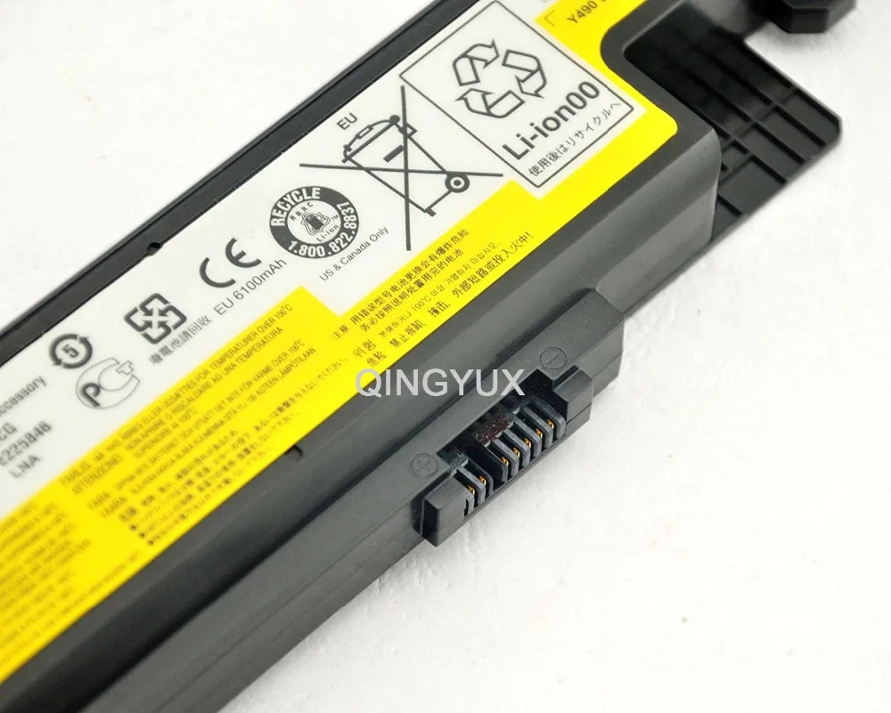 QINGYUX L11L6R02 11 1 В 62Wh Аккумулятор для ноутбука lenovo ideapad Y510N Y590N Y590P Y510P Y590 L12L6E01