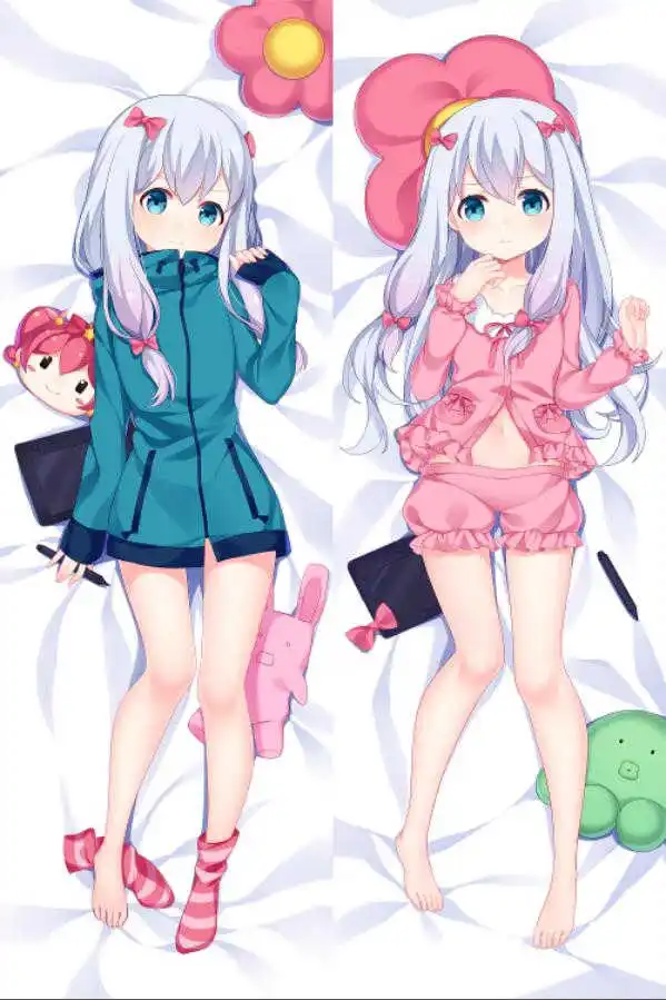 Обновленная наволочка для подушки с персонажами из аниме эроманга сенсей