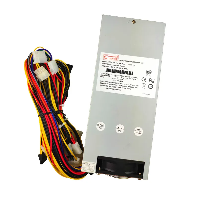 

700W IPC 2U Power Supply 700W PSU for Industrial Server Power Supply 700W ATX 2U Industrial Server PSU Power Supply with Slient