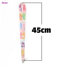 Ransitute забота о медведях мобильный телефон ремешки Мультяшные шнурки шеи ремешки для телефонов, держатели для ключей id карты тесьма