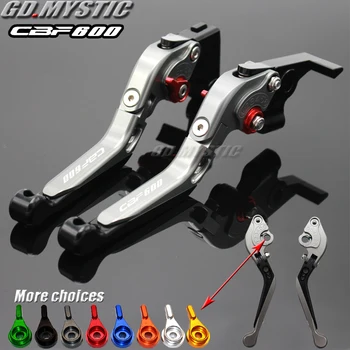

20 Colors CNC Adjustable Folding Extendable Motorcycle Brake Clutch Levers For Honda CBF600/SA CBF 600 2010 2011 2012 2013
