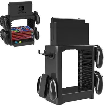 

Disc Storage Tower 10 games CD holder Stand For Nintend Switch NS Console Switch Pro Joycon Controllers and Accessories Showcase