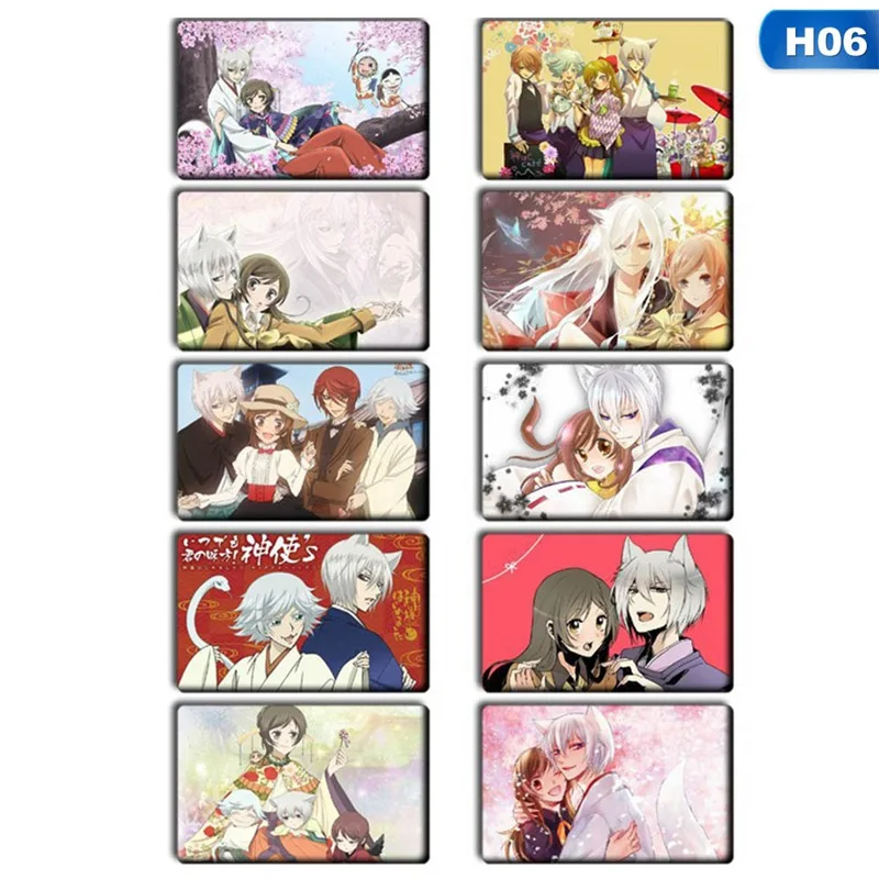 10 шт./компл. Kamisama Hajimemashita Kiss аниме карты с кристаллами наклейки модный постер карты Канцелярский набор
