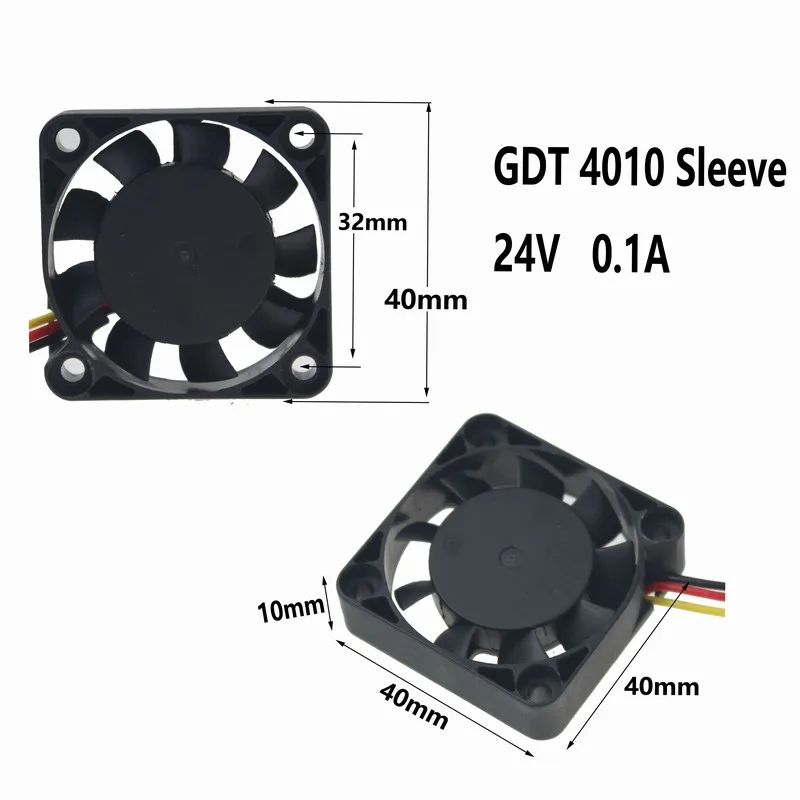 40mm 50mm 60mm 70mm 80mm DC 12V 2//3Pin Cooling Fan Square for PC Computer New
