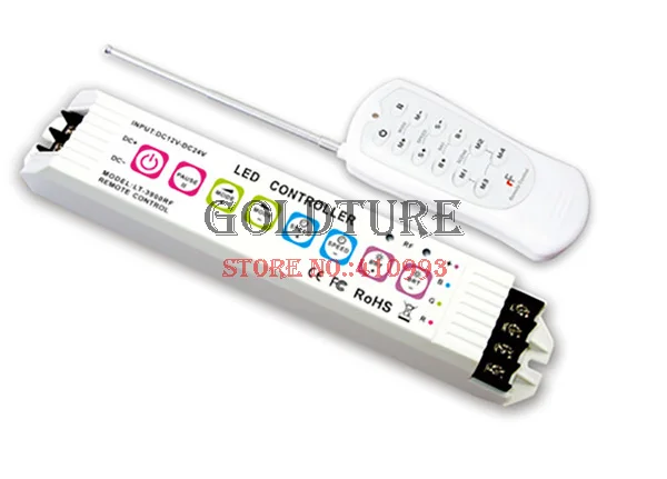 

RGB Synchronous controler for RGB PAR56 pool lamp DC12V rgb swimming pool light Max load 216W