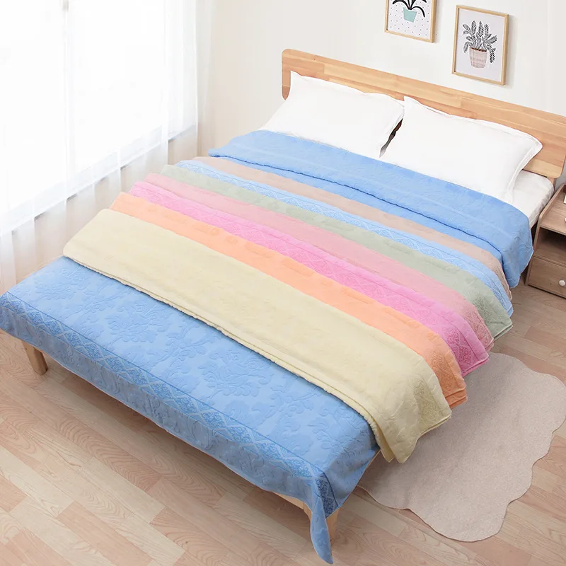 

Summer Air-conditioning Quilt Bedspread Throw Blanket Comforter Bed Cover Home Textiles Suitable Thin Coverlet