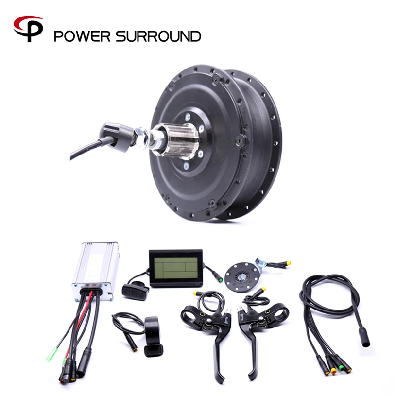 Elétrica sem Escova Motores do Cubo com Sistema 2020 à Prova Kit de Conversão Dwaterproof Água Shengyi Bicicleta Ebike 48v500w Dgw22c
