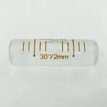QASE 10,5*37 мм 3" /2 мм Высокоточный стеклянный пузырьковый индикатор уровня жидкости стеклянные весы датчик уровня воды