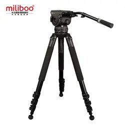 Miliboo профессиональная трансляция фильм штатив M18L 4 секции с жидкой головкой нагрузка 18 кг максимальная высота 207,4 см/81 "39 мм диаметр трубки