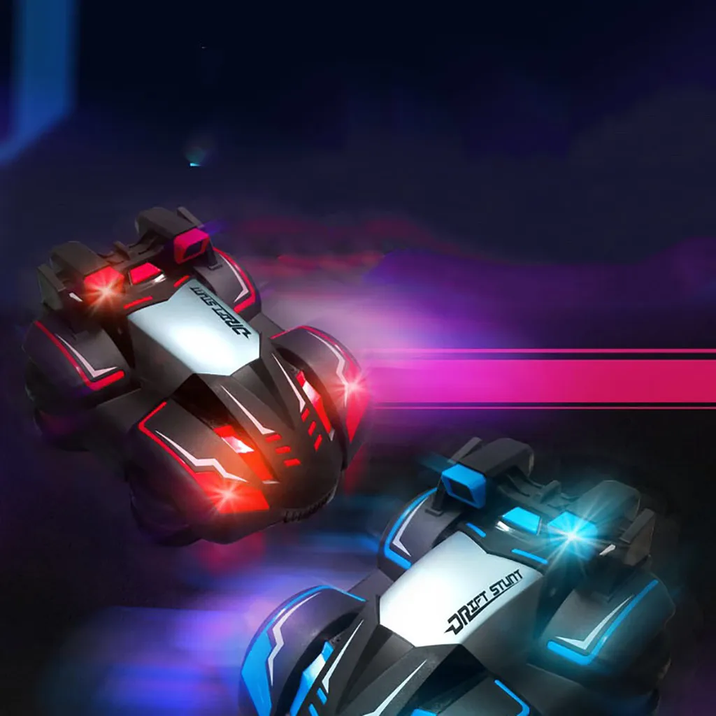 RC Drift Car Cool LED Light USB зарядка 2 4G дистанционное управление Гоночные Игрушки