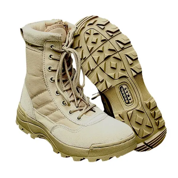 Лидер продаж, зимние спортивные армейские мужские тактические ботинки для пустыни, для активного отдыха, походов, поклонники военного стиля, морские мужские военные ботинки - Цвет: QJ0230C