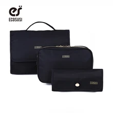 ECOSUSI New Fashion Travel Cosmetic Cases Multifunction Makeup Organizer Bag Women Nylon Toiletry Kits Makeup Bags Wash Bag ECOSUSI New Fashion Travel Cosmetic Cases Multifunction Makeup Organizer Bag Women Nylon Toiletry Kits Makeup Bags Wash Bag