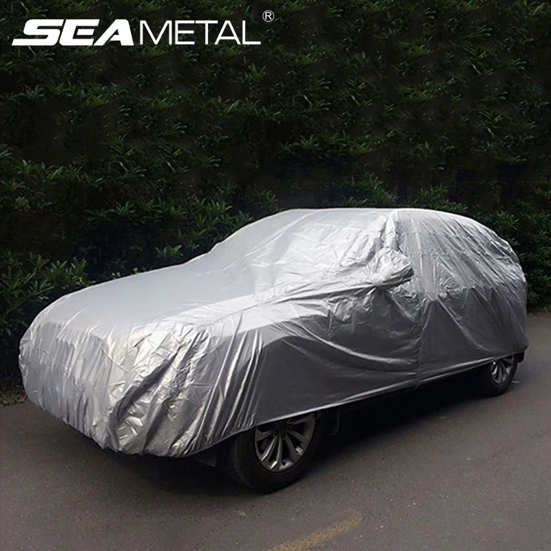 Exterior Protection Car Cover Outdoor Sun Shade Full Covers Sun Shield Uv Rain Frost Snow Dust