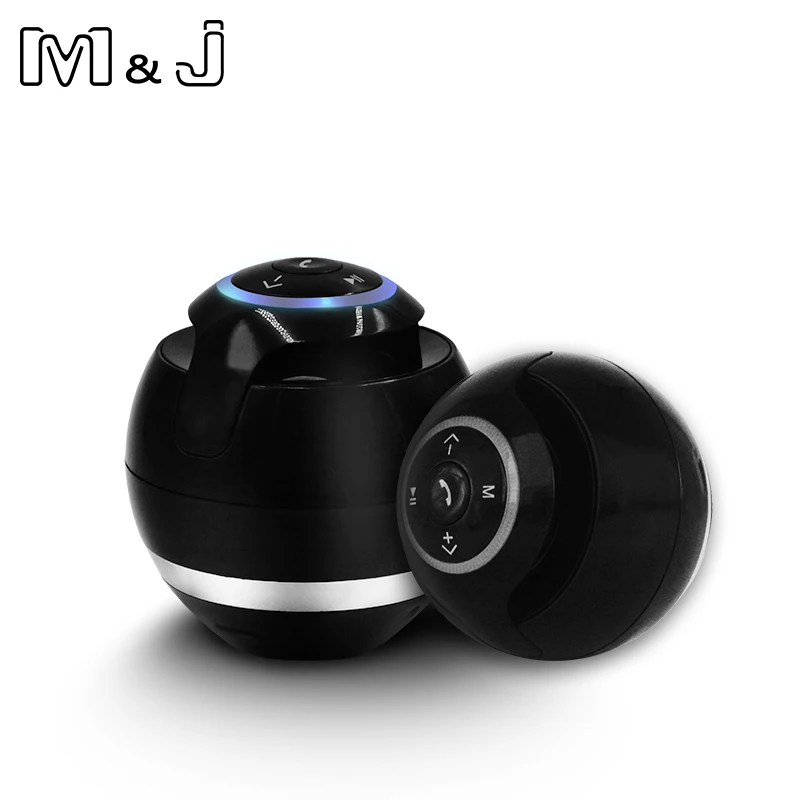 M& J A18 Bluetooth динамик мини портативный беспроводной динамик Саундбар бас Бумбокс звуковая коробка с микрофоном TF карта fm-радио светодиодный свет