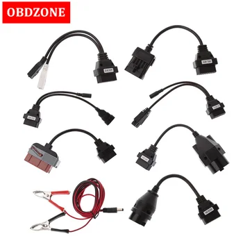 

High Quality 8PCS Car Cables Full Set for CDP TCS Pro Plus Multidiag Adapters Interface