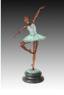 

Copper decoration Fine Buddha Brass Bronce Ballet Art Statue series beauty ballet studio of danza del Swan Decor souvenir treats