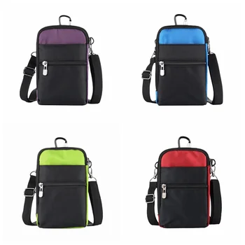 

Multifunction Man Women Oxford Waterproof Nylon Mini Men Messenger Bag Casual Waist High Quality Pack Cross Body Bag