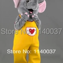 Талисман слон талисмана Пользовательские косплей костюм персонажа из мультфильма карнавальный костюм маскарадный костюм партии
