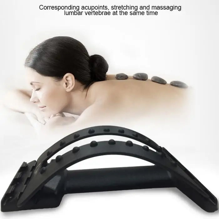Newly Back Massage Stretcher Arch Black Magic Message Stretcher Back Stretchers Lumbar Support Device C55K Sale