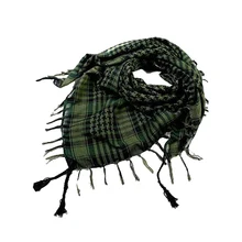 Новинка, 15 цветов, унисекс, для женщин и мужчин, клетчатый арабский шейный шарф Keffiyeh, палестинский шарф, обертка, полиэфирный шарф-Платок для мужчин, 110*110 см