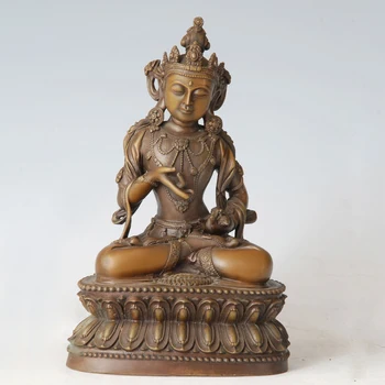 

Buddha Vajrasattva Figurine Sculpture Pure Bronze Metal Art Buddha Figurine