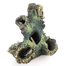 2017 New Resin Aquarium Decoration Artificial Driftwood For Fish Tank Resin Ornament Landscaping Decoration Aquatic Pet