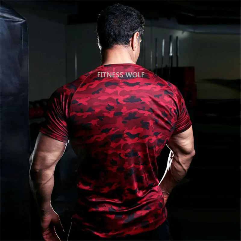 Camouflage Fitness workout T-Shirt (13)