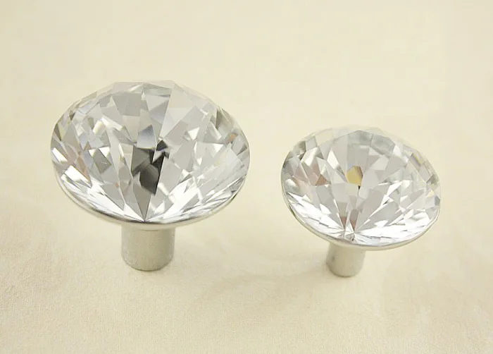 UNILOCKS 10Pcs K9 Clear Crystal Glass Cabinet Pulls Drawer Knobs and Handle(Diameter:31) UNILOCKS 10Pcs K9 Clear Crystal Glass Cabinet Pulls Drawer Knobs and Handle(Diameter:31)