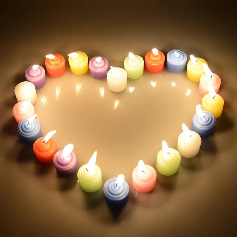 

Hot sale 12pcs/lots Small Candle Romantic Wedding Birthday Candles, Candles for Chirstmas Home Decor,white,red,pink