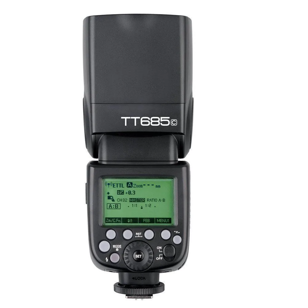 Godox TT685 TT685C E-TTL 2,4G Беспроводной 1/8000s Вспышка Speedlite для Canon T6s T6i T5i T5 T4i 800D760D 750D 700D 650D 70D 60D 60Da